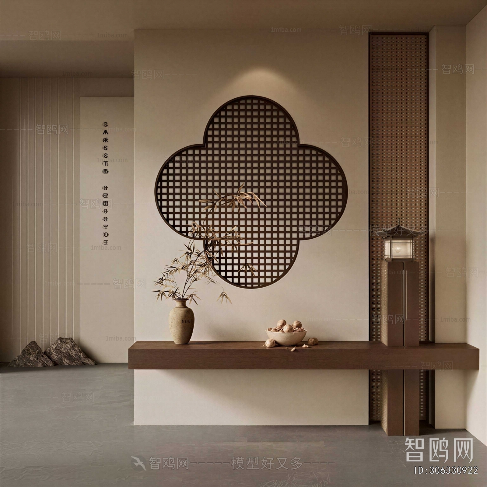 New Chinese Style Hallway