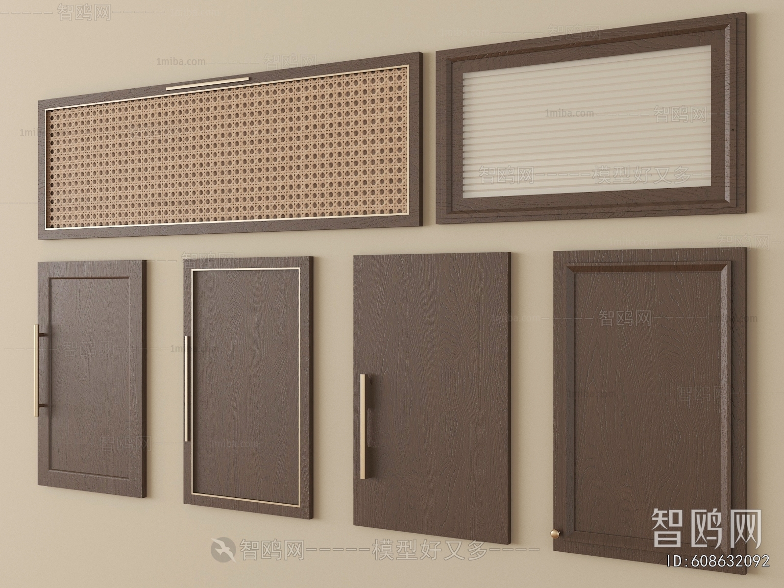 New Chinese Style Door Panel