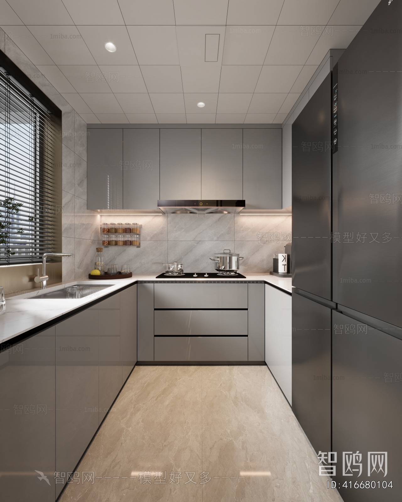 Modern The Kitchen