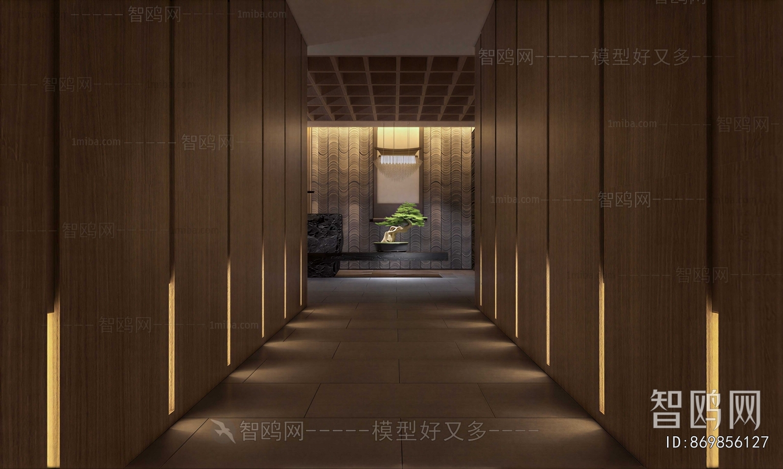 New Chinese Style Corridor