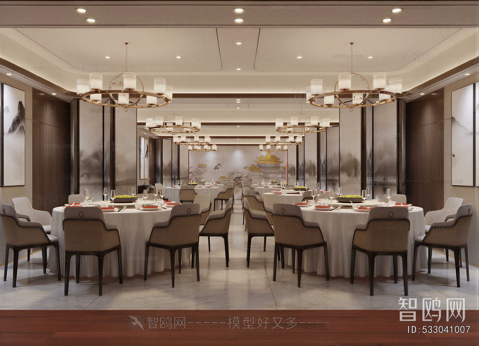 New Chinese Style Banquet Hall
