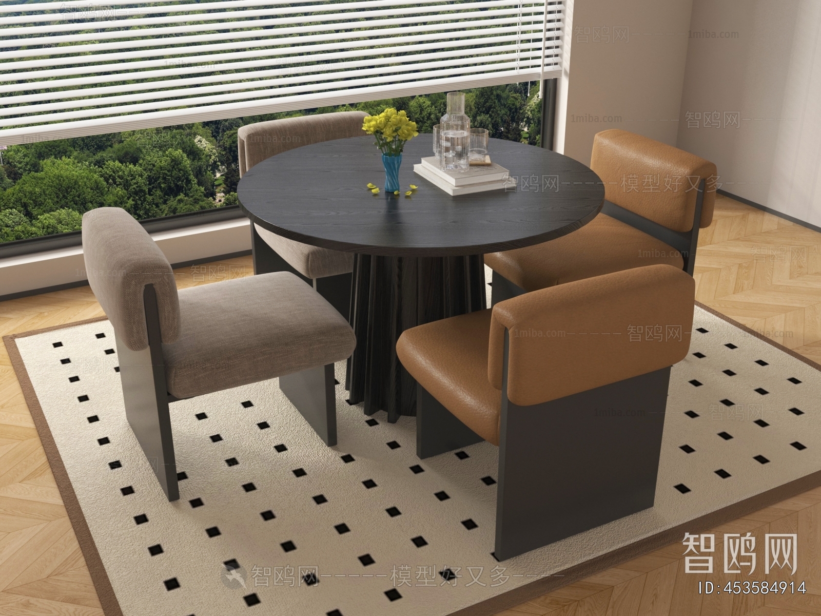 Modern Leisure Table And Chair