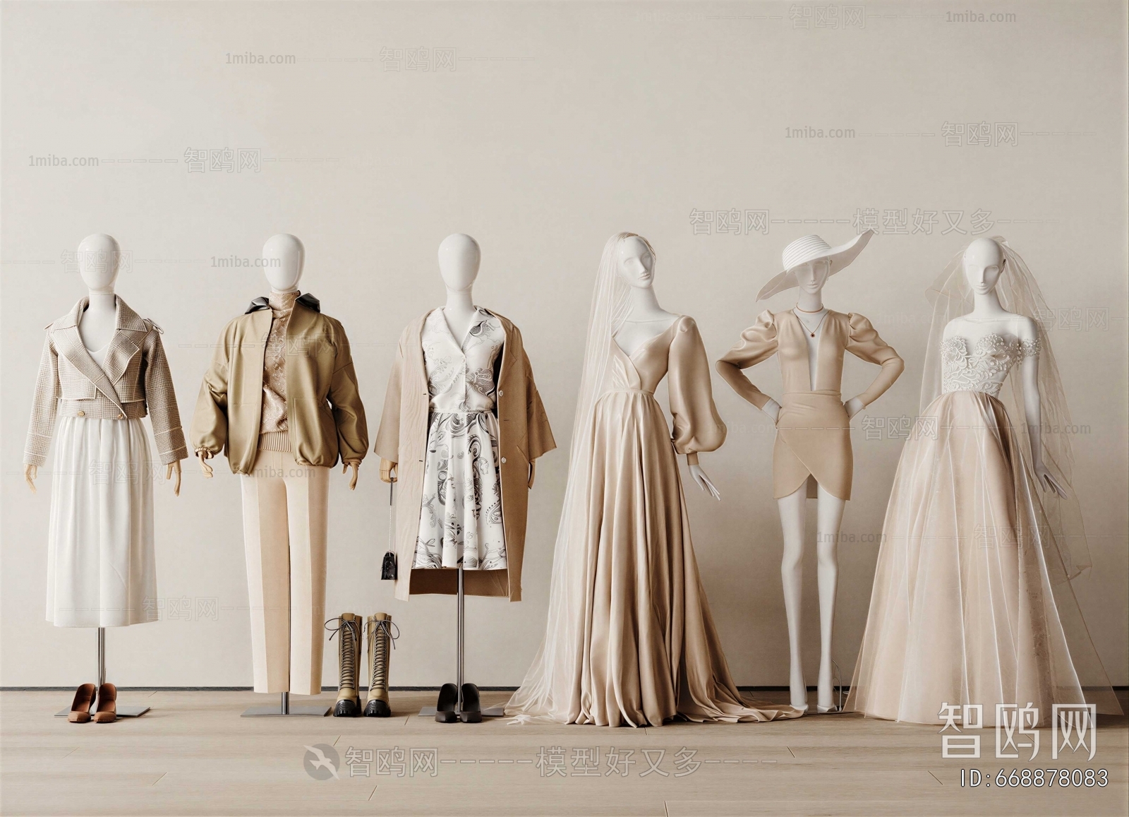 Modern Fashion Model