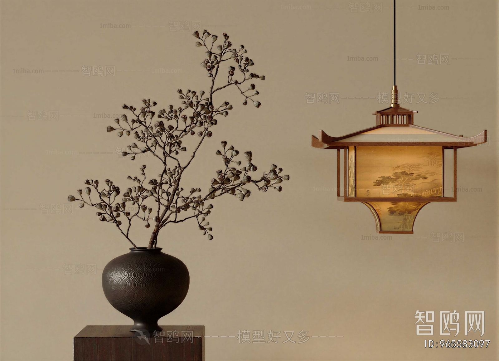 Wabi-sabi Style Flower Arrangement