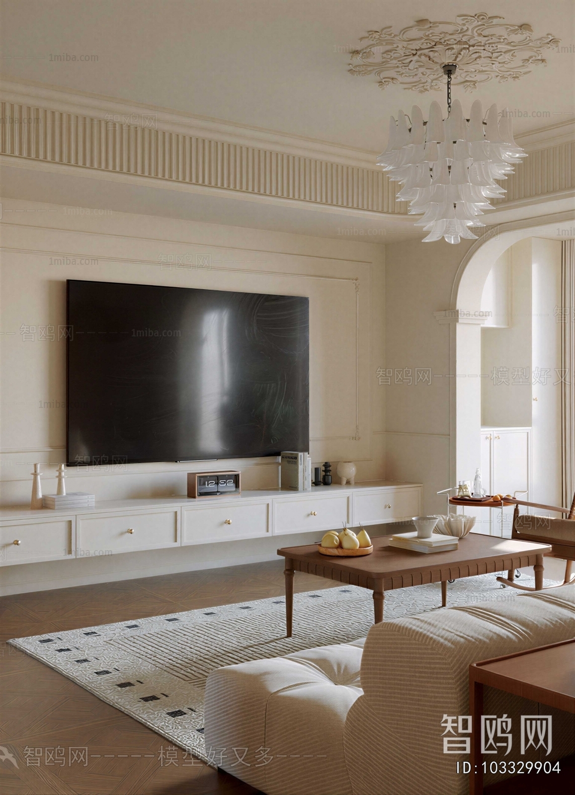 American Style A Living Room