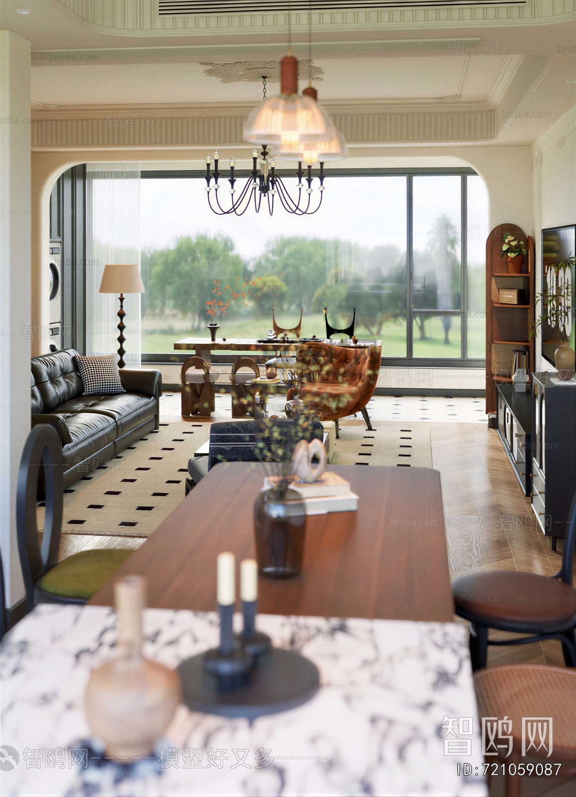 French Style A Living Room