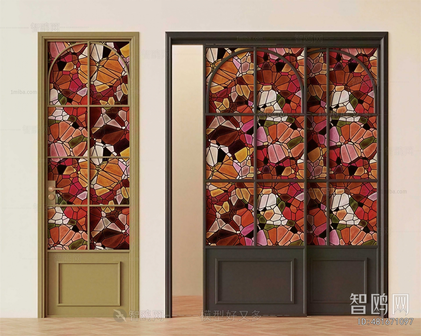 European Style Single Door