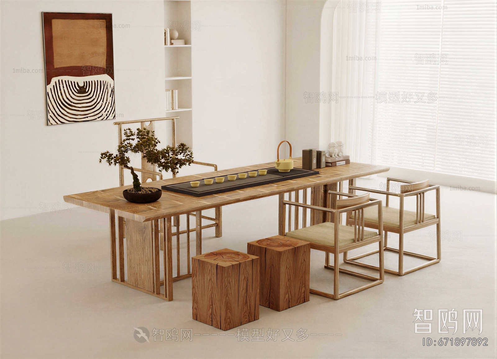 New Chinese Style Tea Tables And Chairs