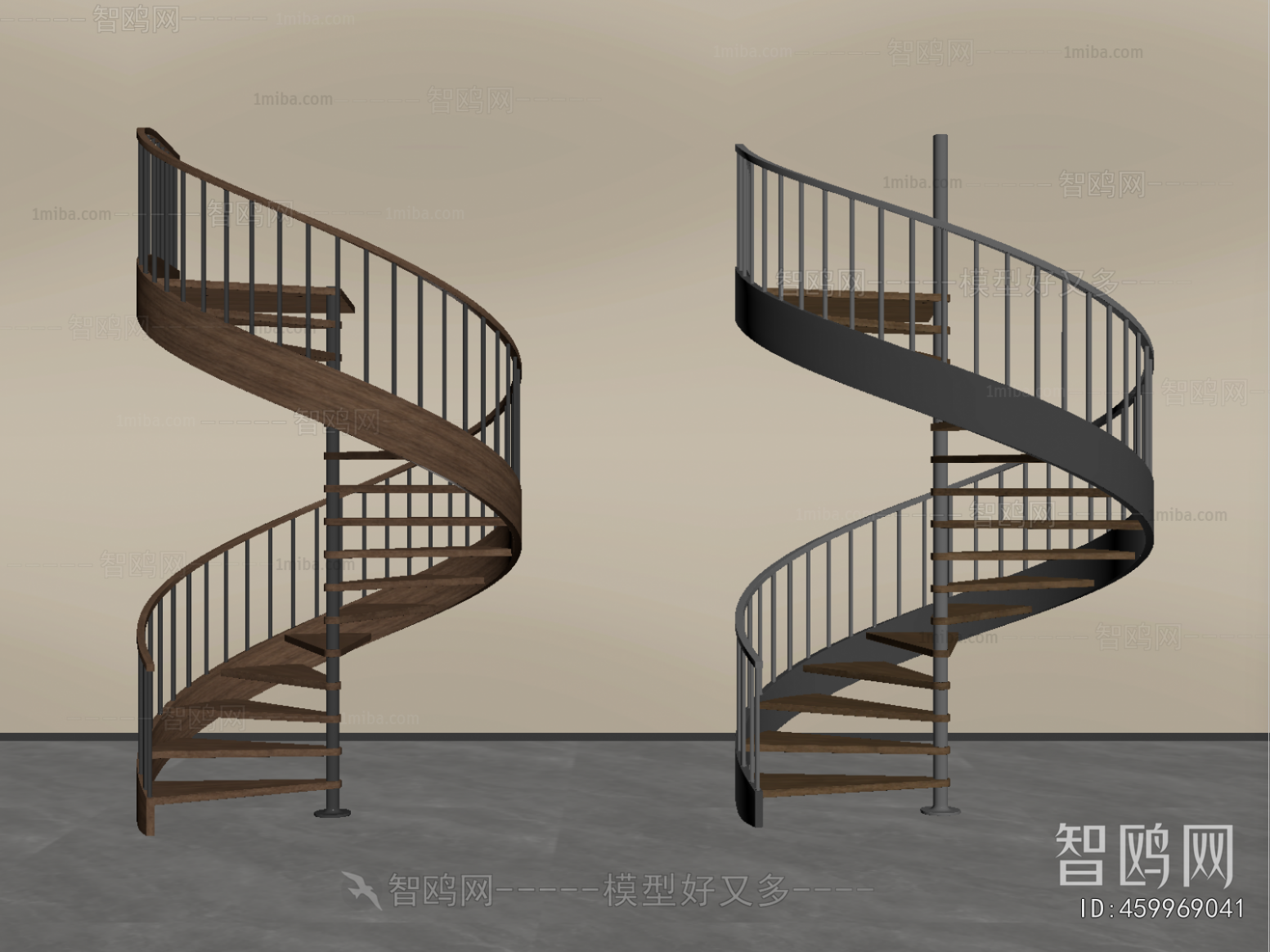 Modern Rotating Staircase