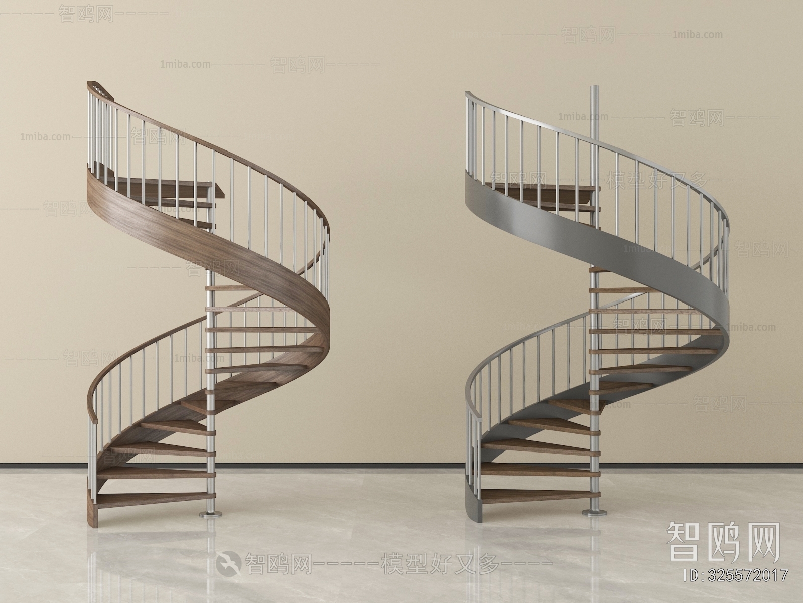 Modern Rotating Staircase