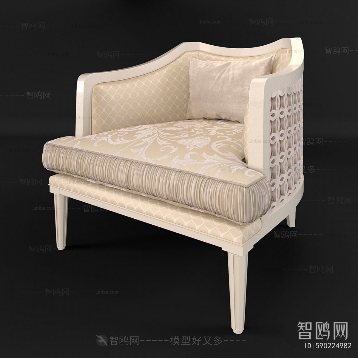 European Style Single Sofa