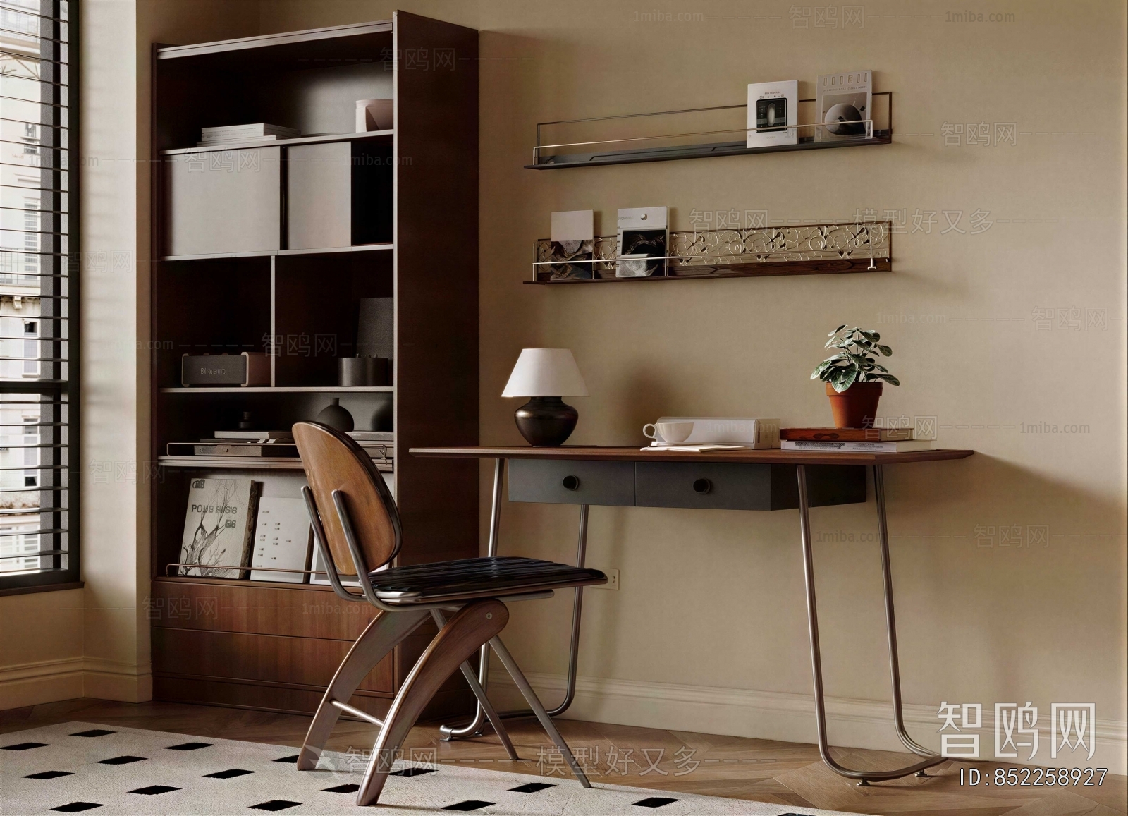 Modern Computer Desk And Chair