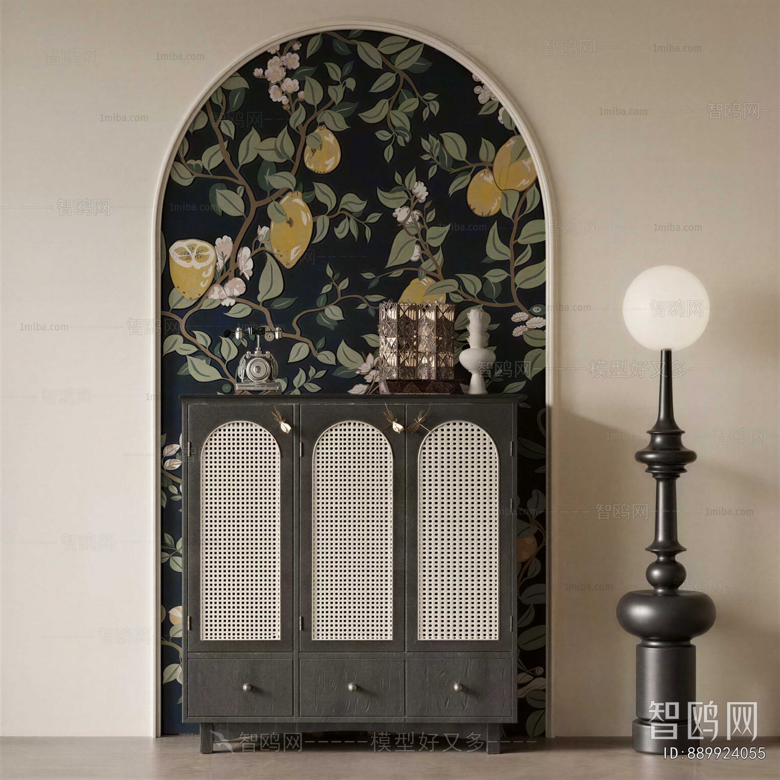 Modern Entrance Cabinet