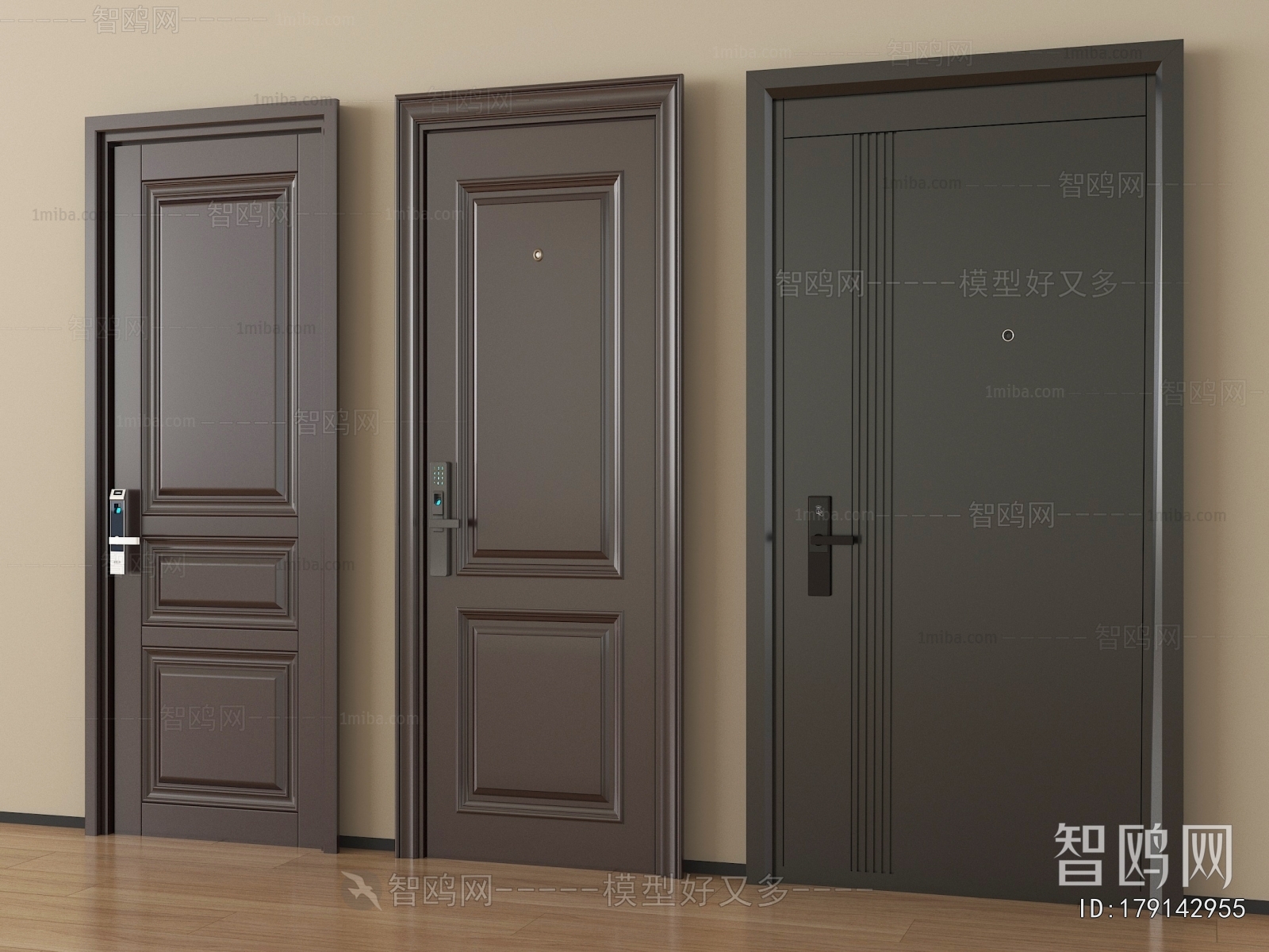 Modern Single Door