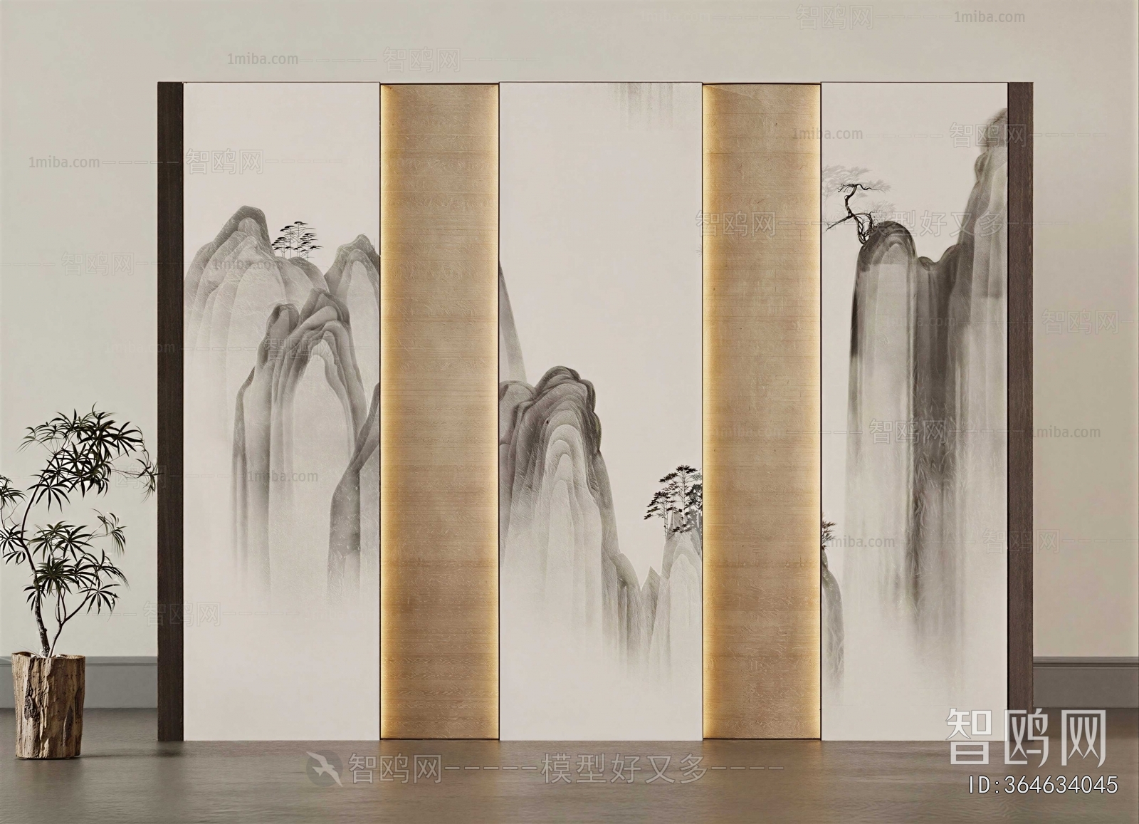 New Chinese Style Painting