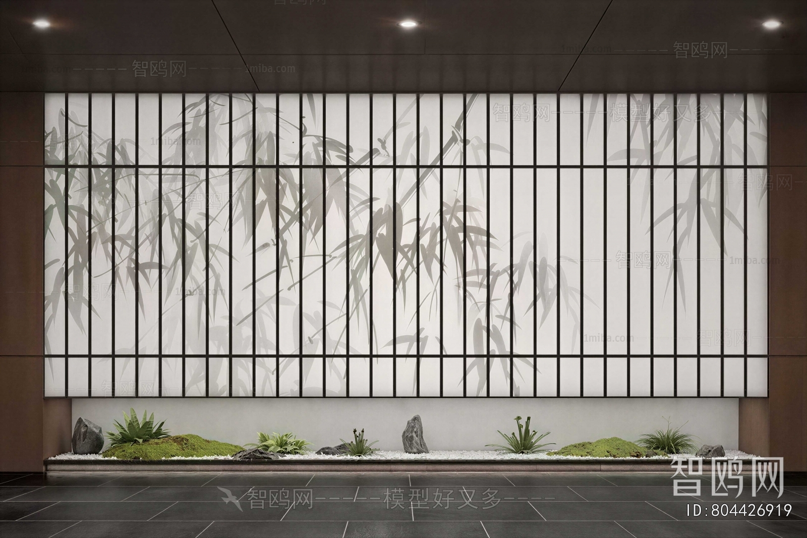 New Chinese Style Plant Landscaping