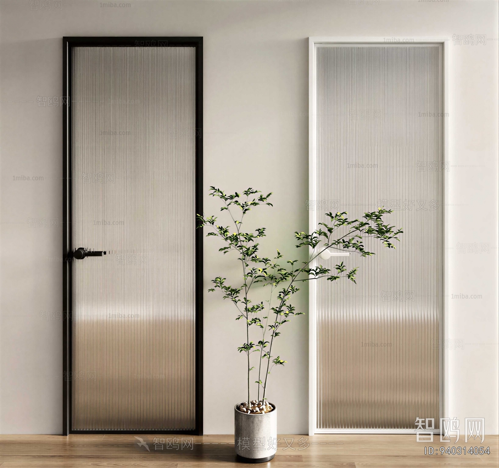 Modern Single Door