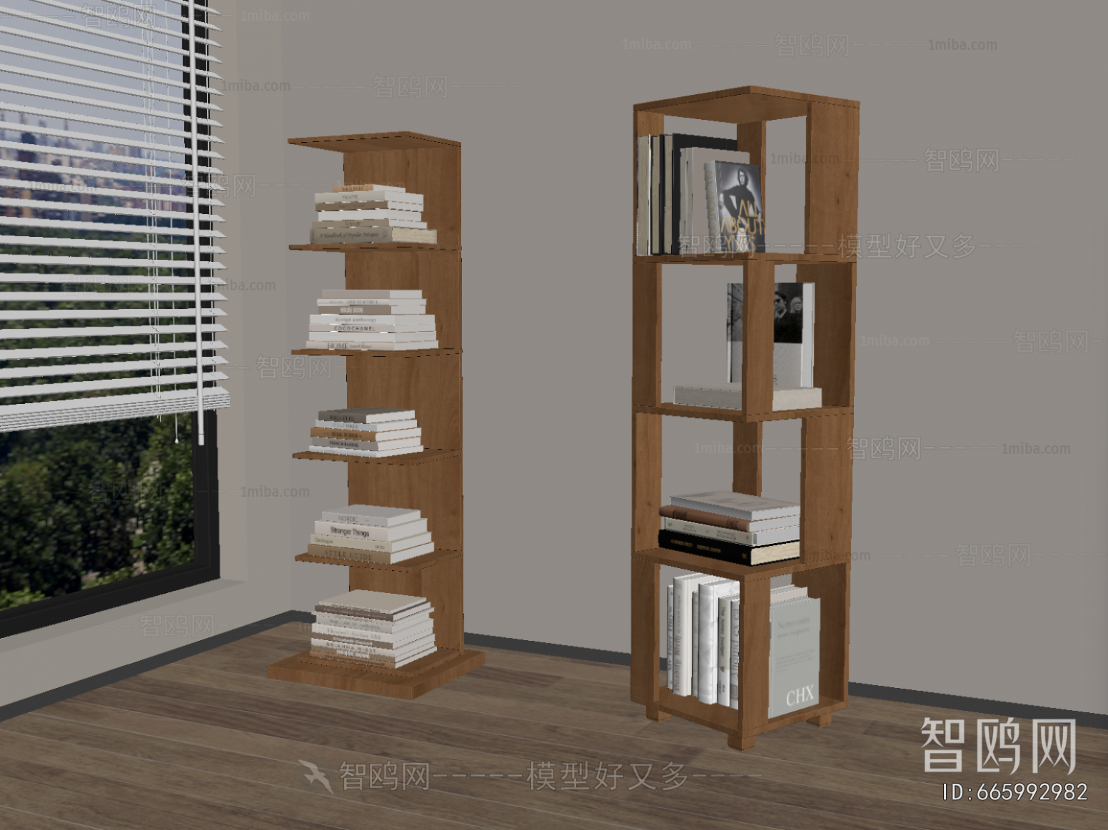 Modern Bookshelf