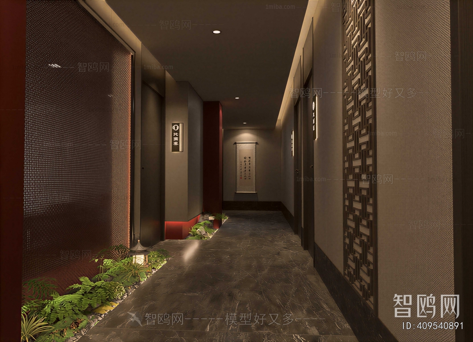 New Chinese Style Corridor