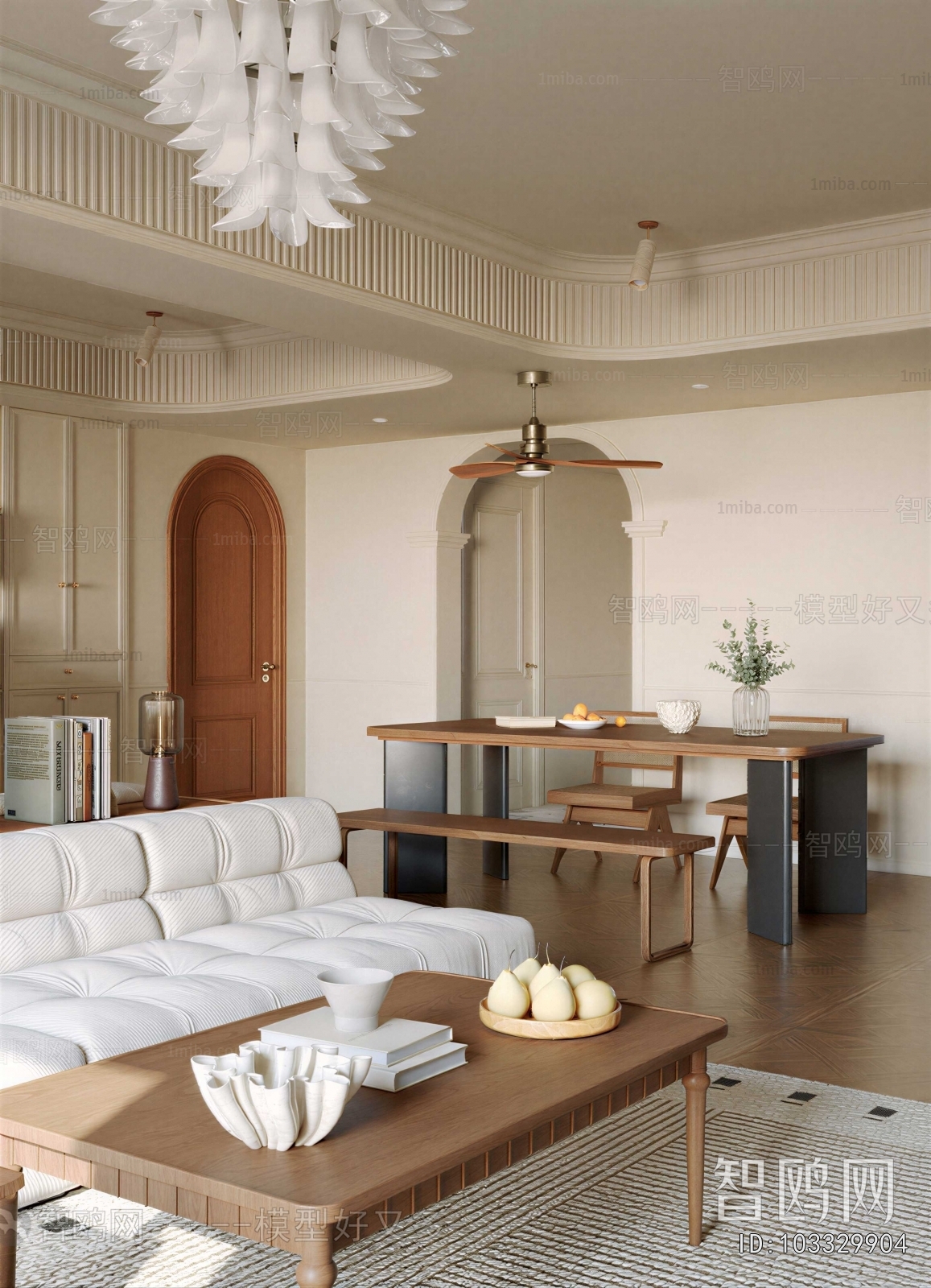 American Style A Living Room