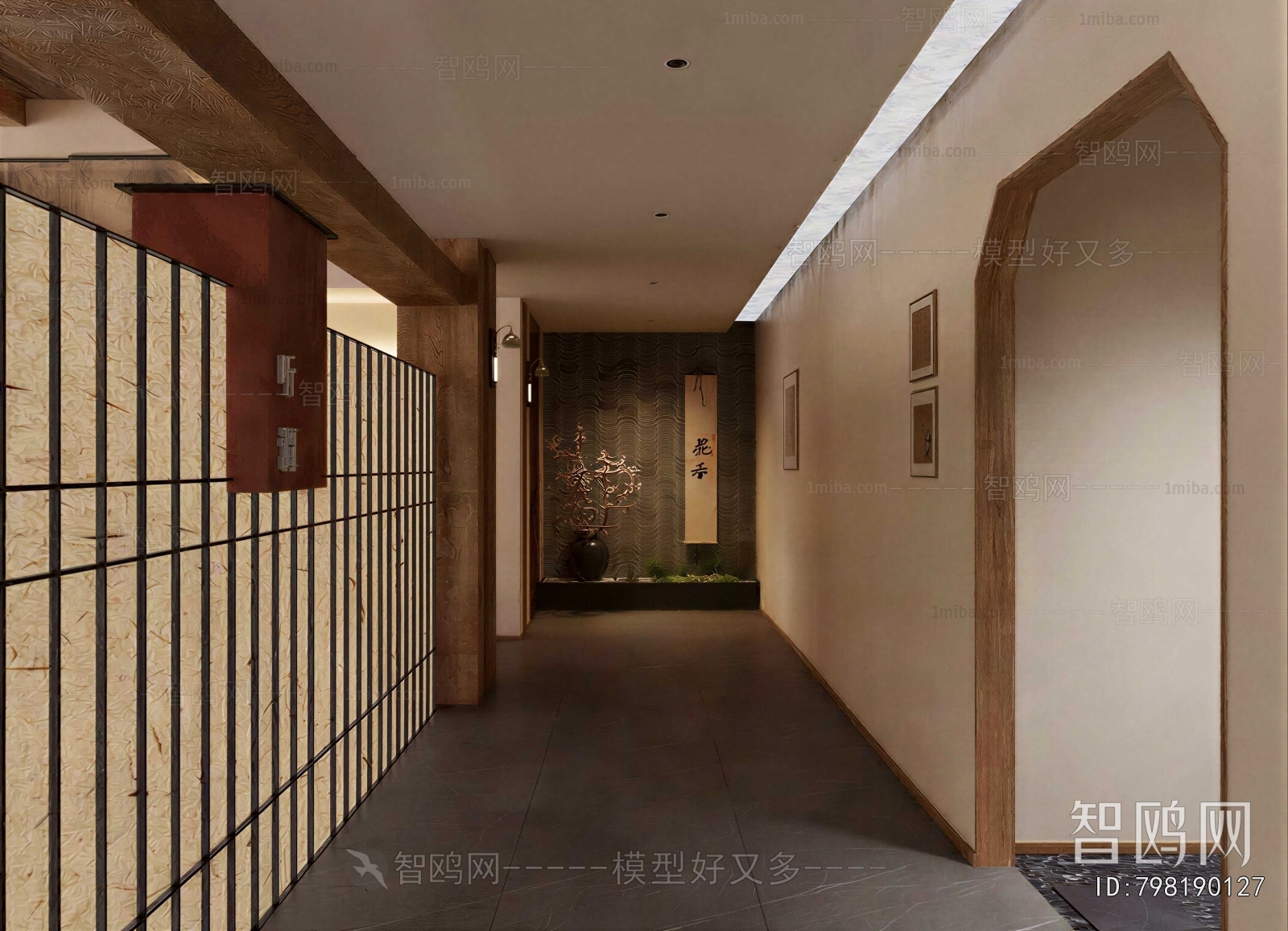 New Chinese Style Corridor