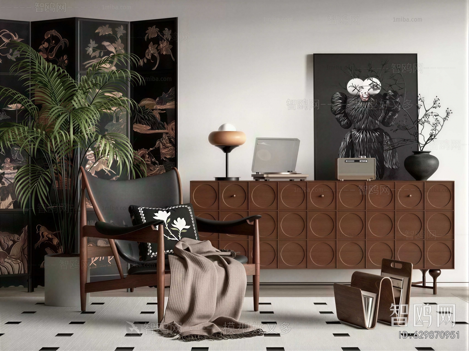 Modern Entrance Cabinet