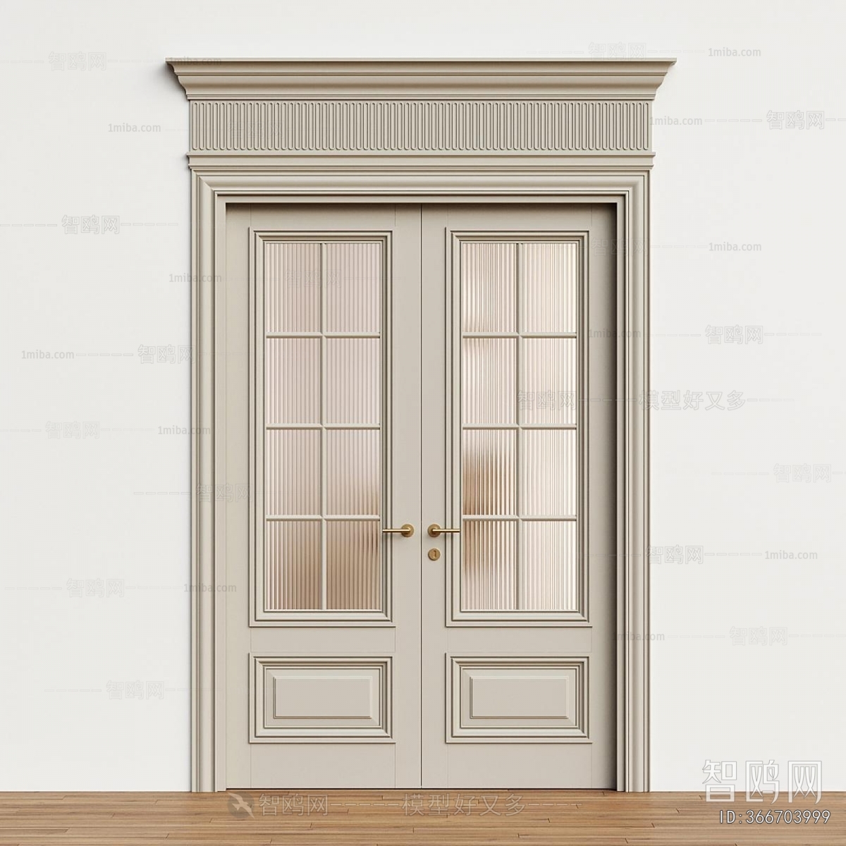 Modern Double Door