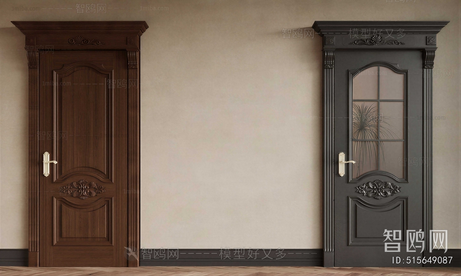 French Style Single Door