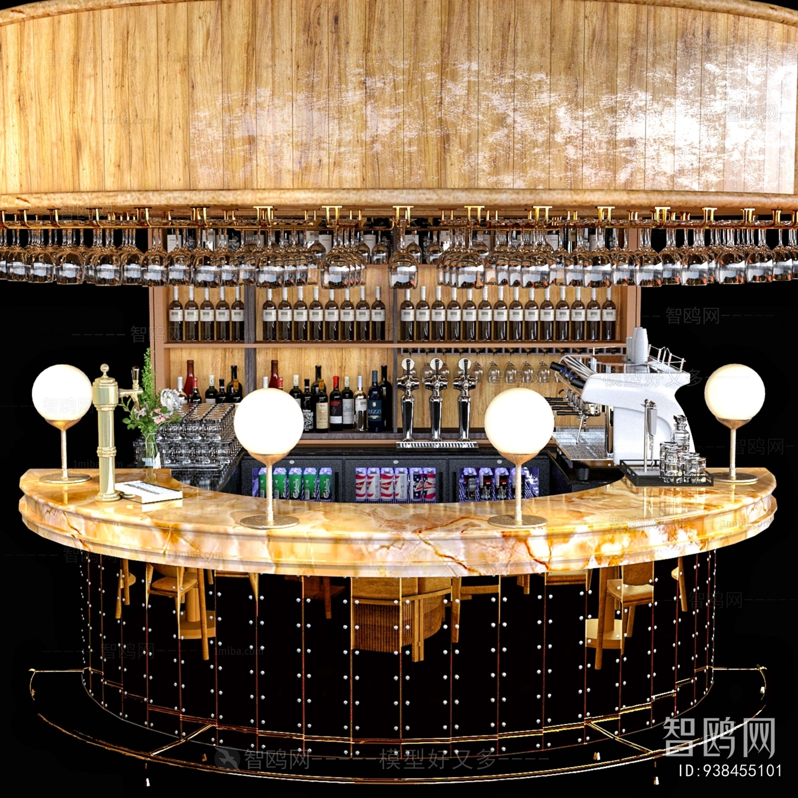 Modern Counter Bar