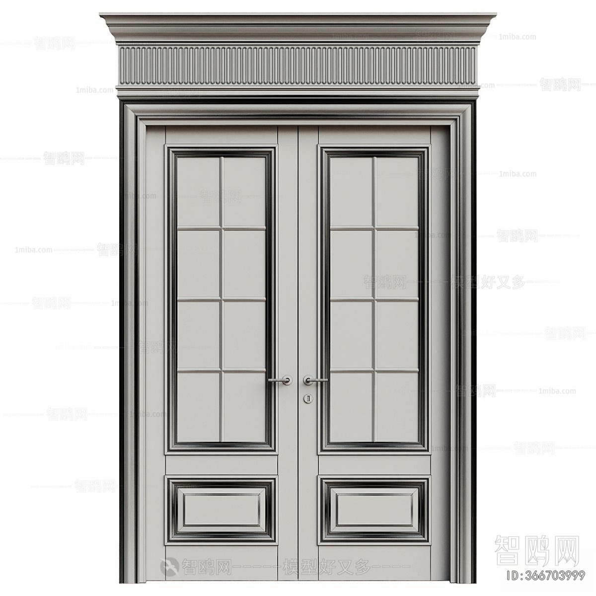 Modern Double Door