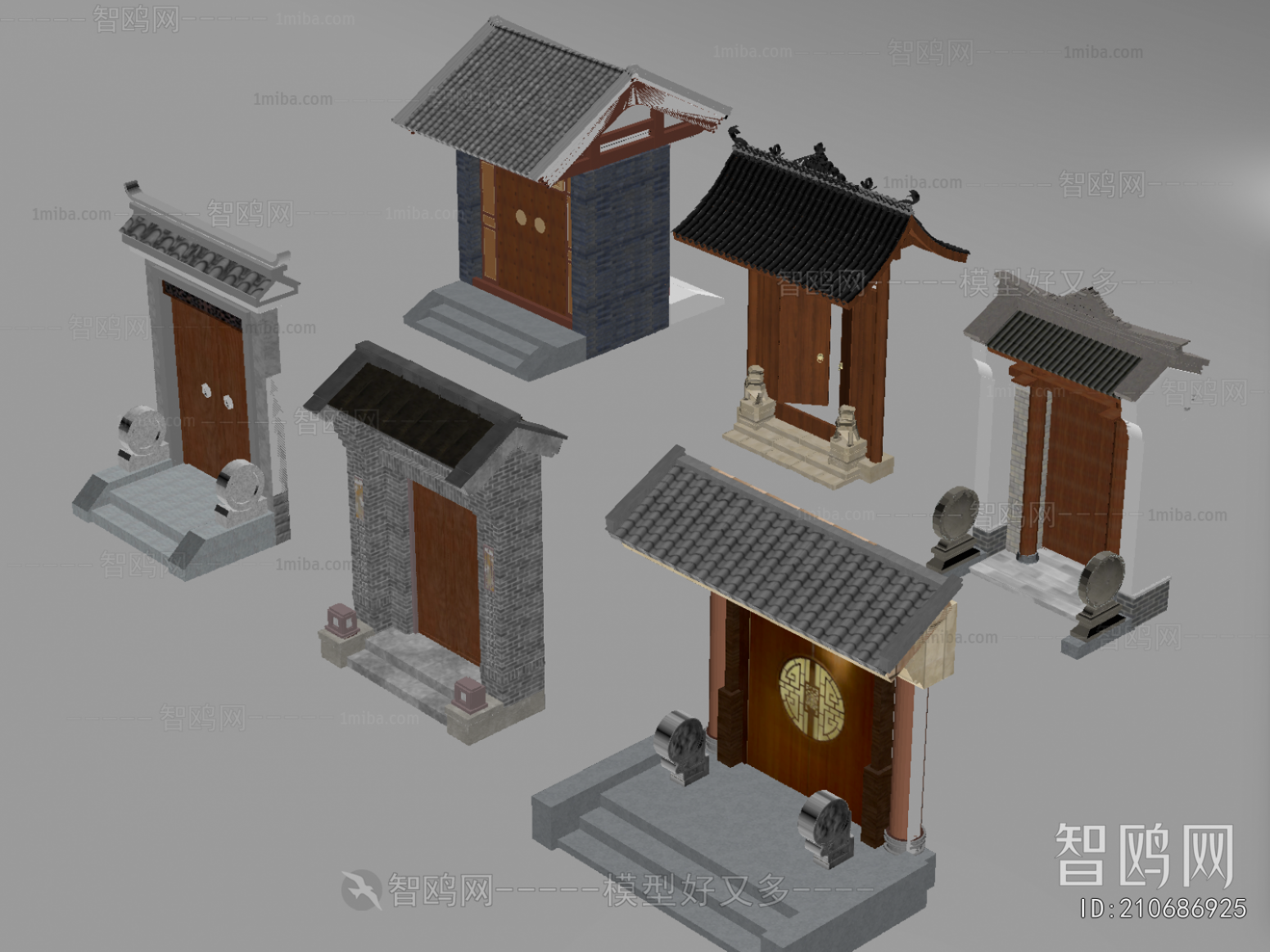 Chinese Style Facade Element