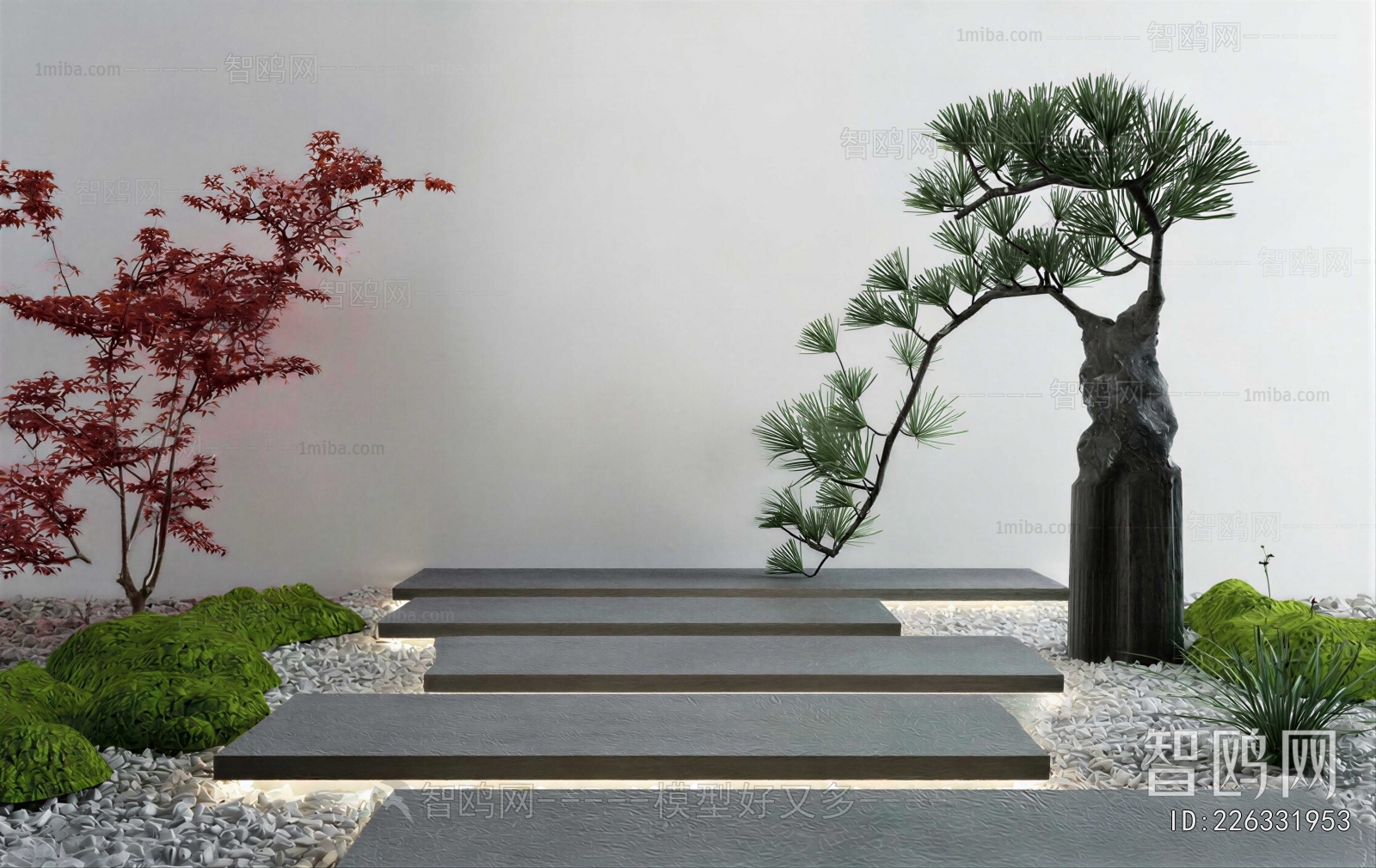 New Chinese Style Courtyard/landscape