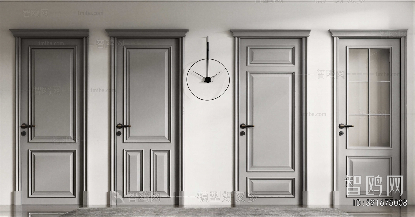 French Style Single Door