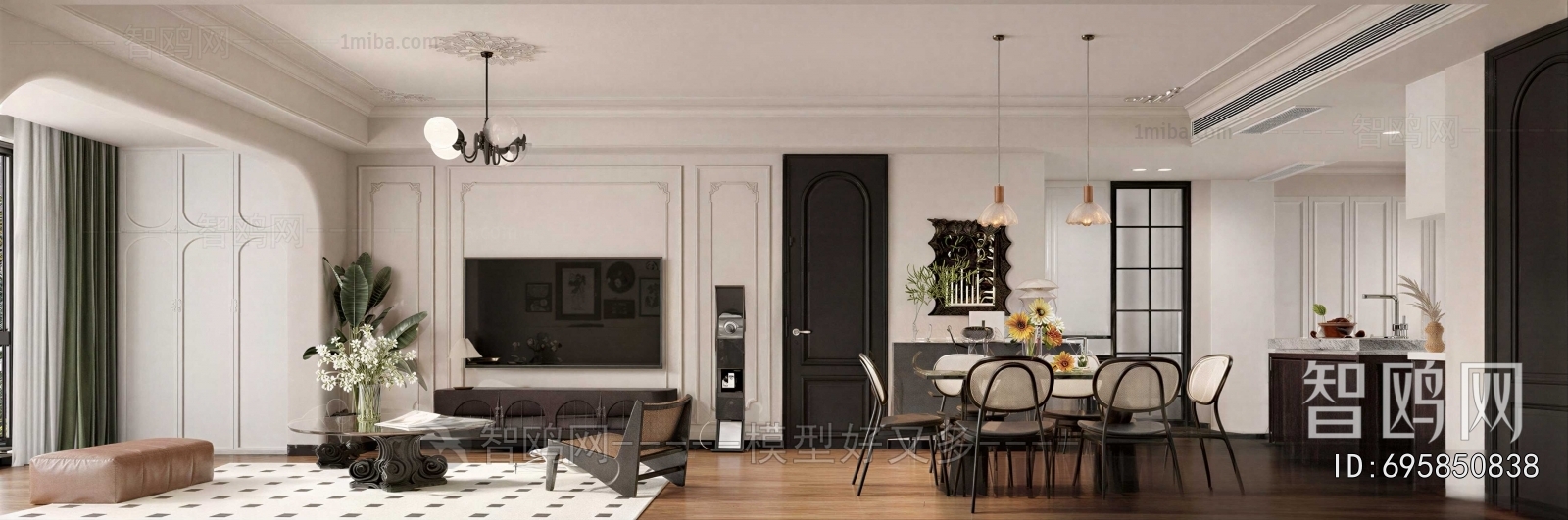 French Style A Living Room