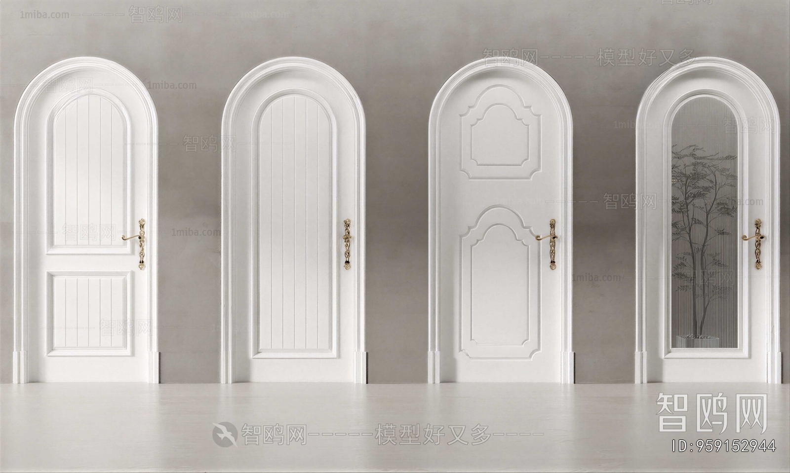 French Style Single Door