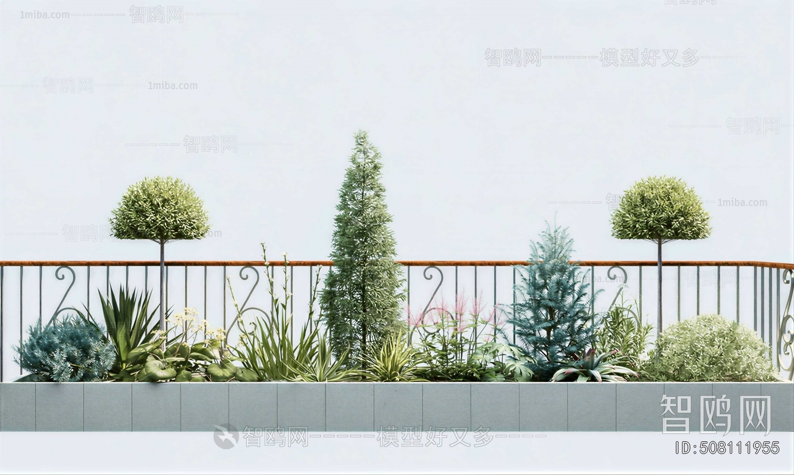 Modern Flower Bed, Flower Bowl, Flower Box