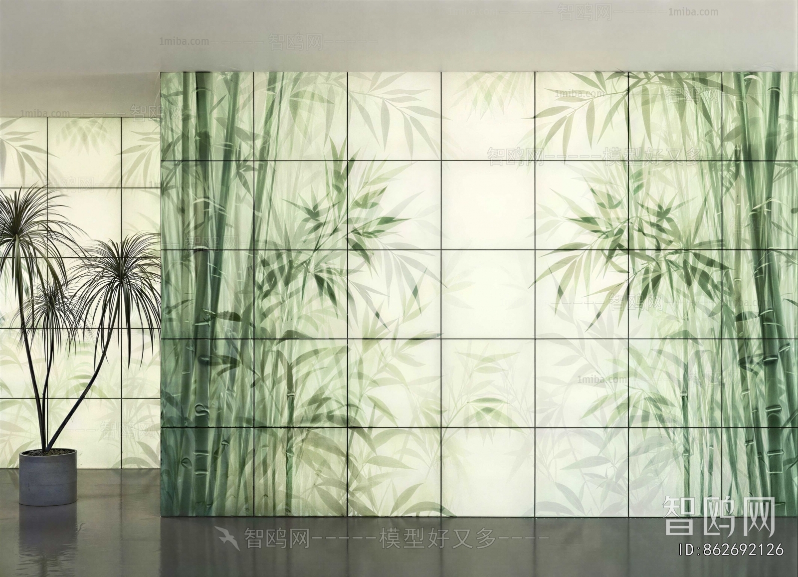 New Chinese Style TV Wall