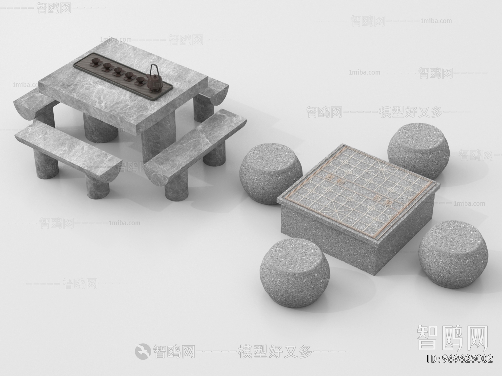 New Chinese Style Outdoor Tables And Chairs