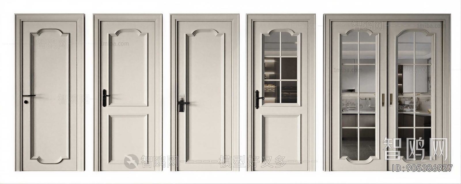 French Style Single Door