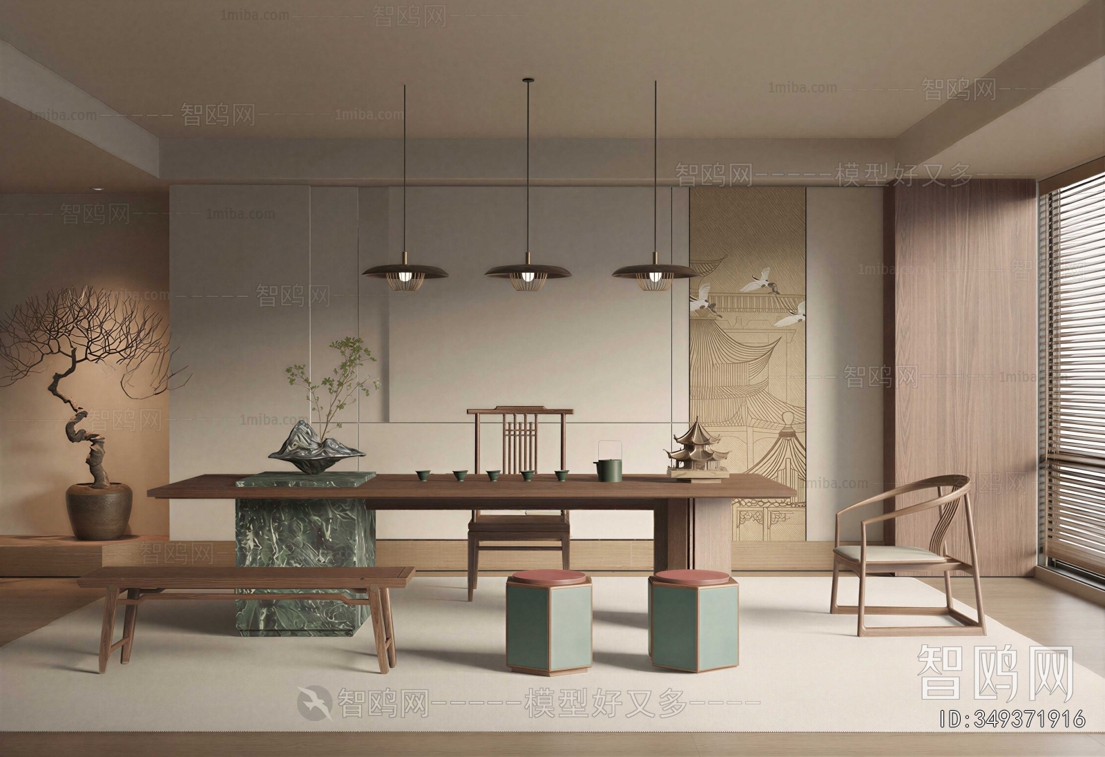 New Chinese Style Tea House