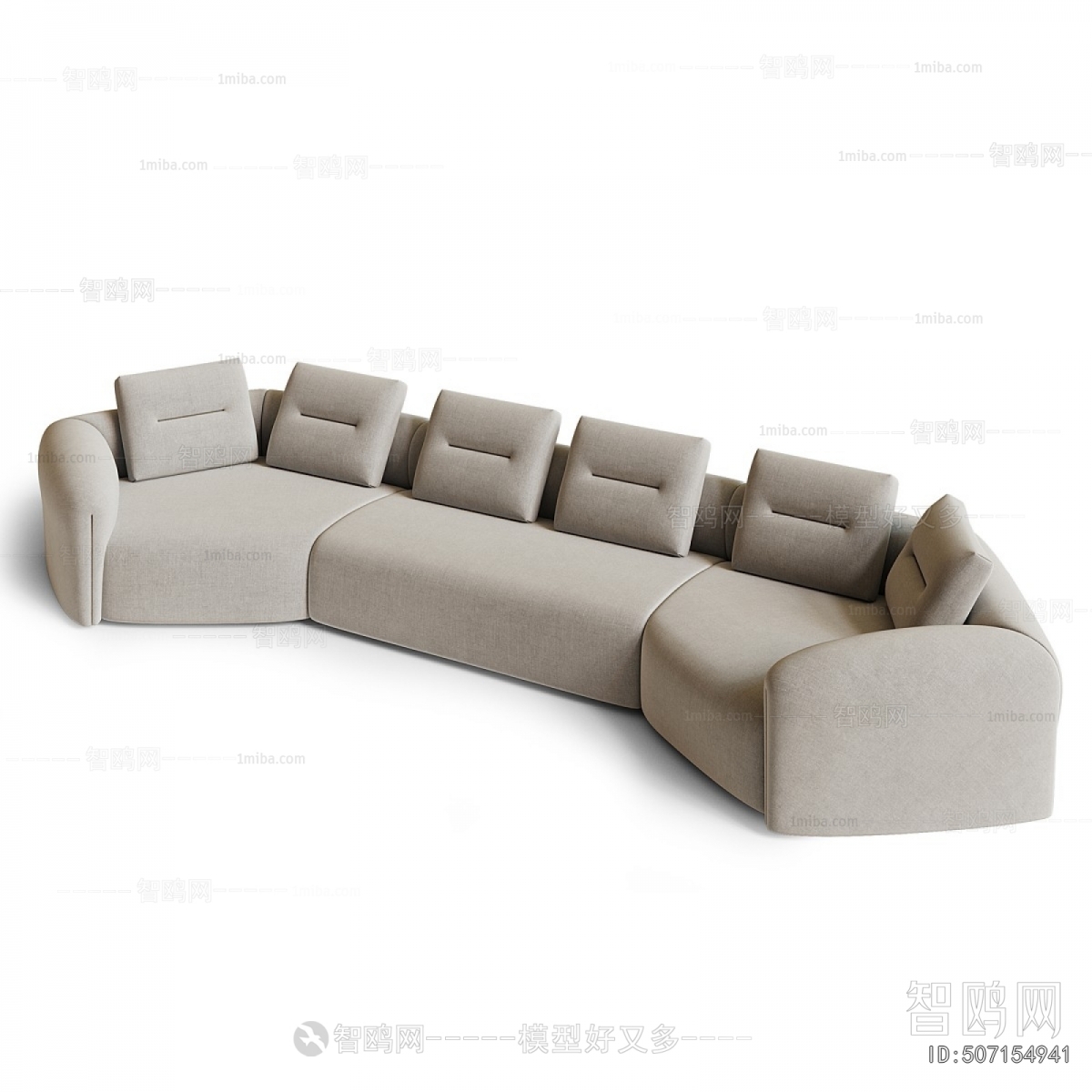 Modern Curved Sofa