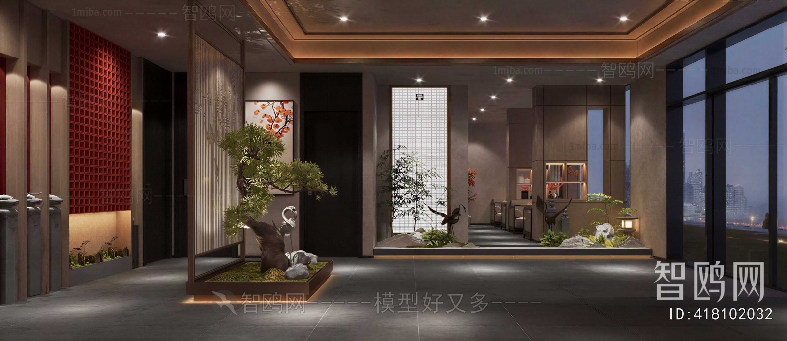 New Chinese Style Club Space