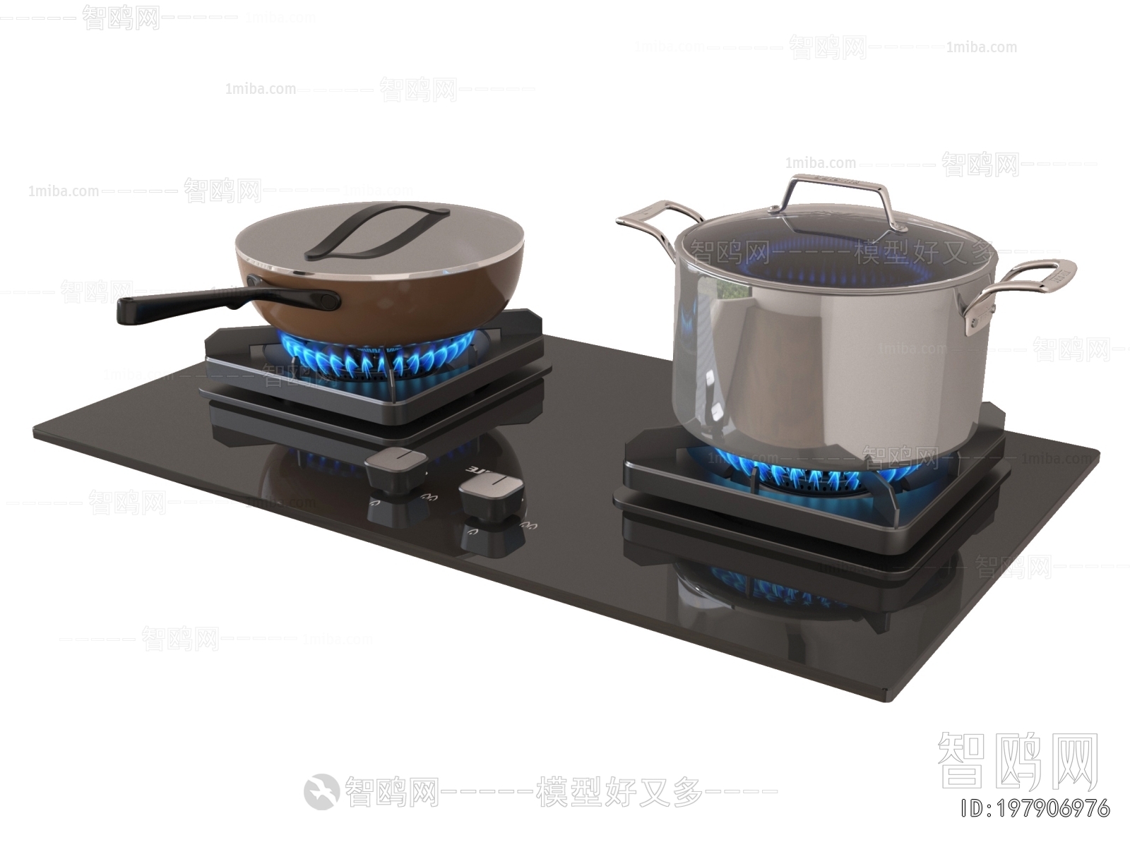 Modern Kitchen Electric Gas Range