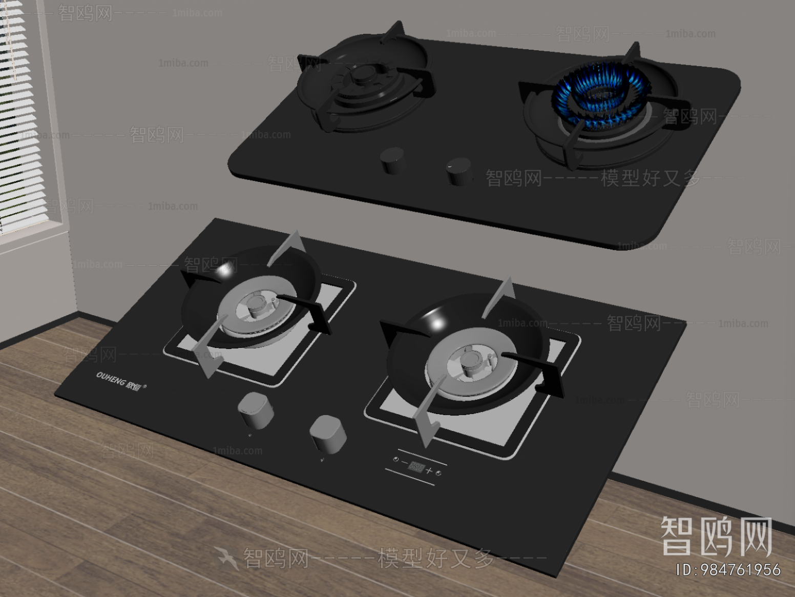 Modern Kitchen Electric Gas Range