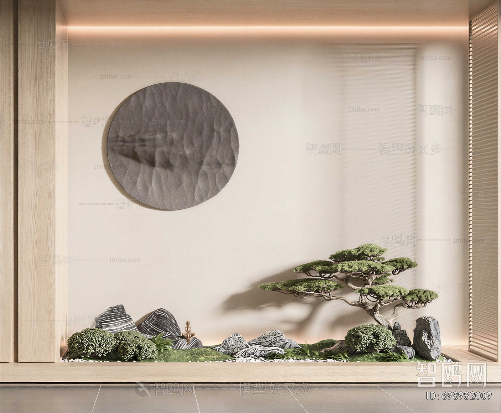 New Chinese Style Plant Landscaping