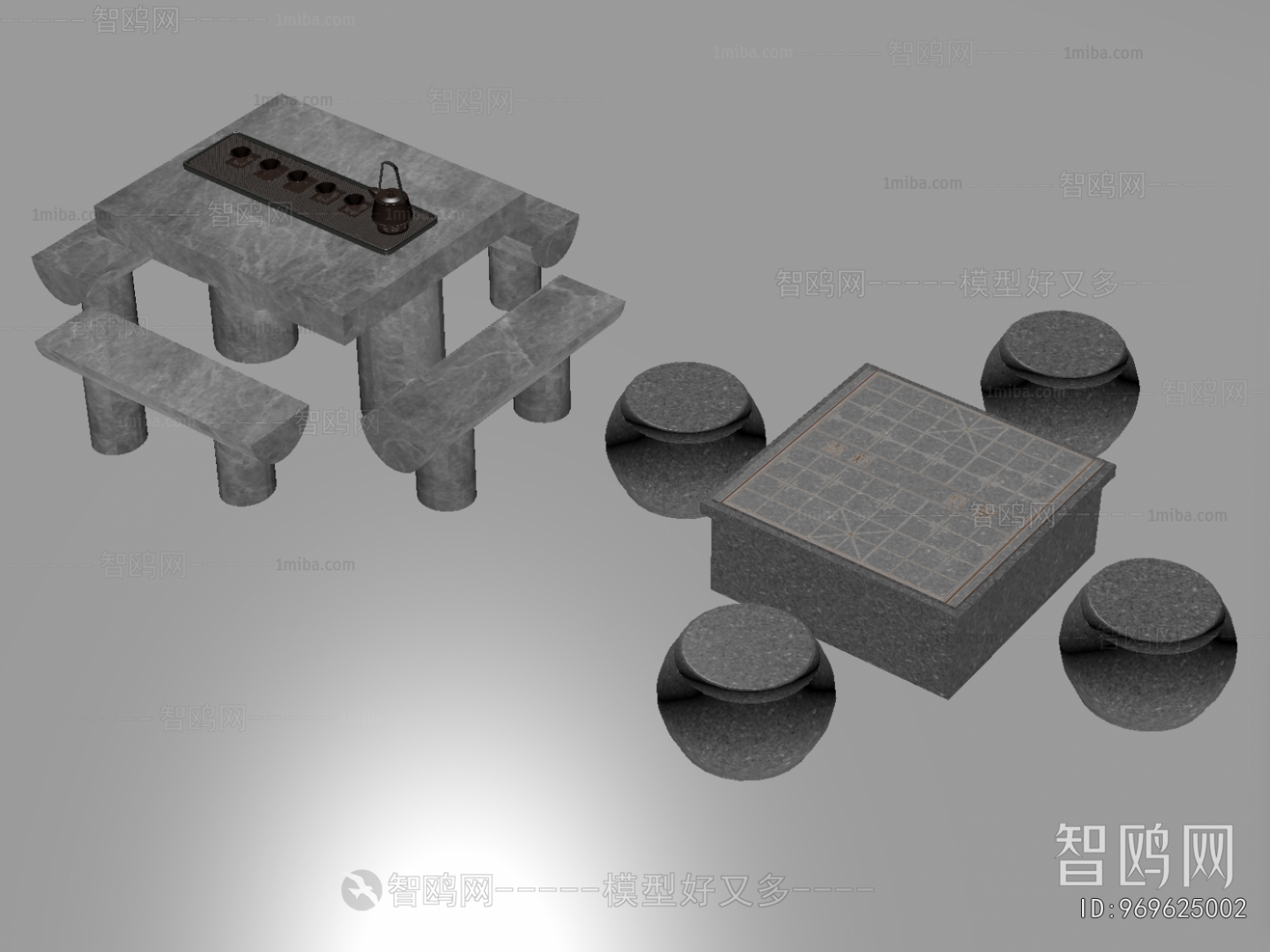 New Chinese Style Outdoor Tables And Chairs