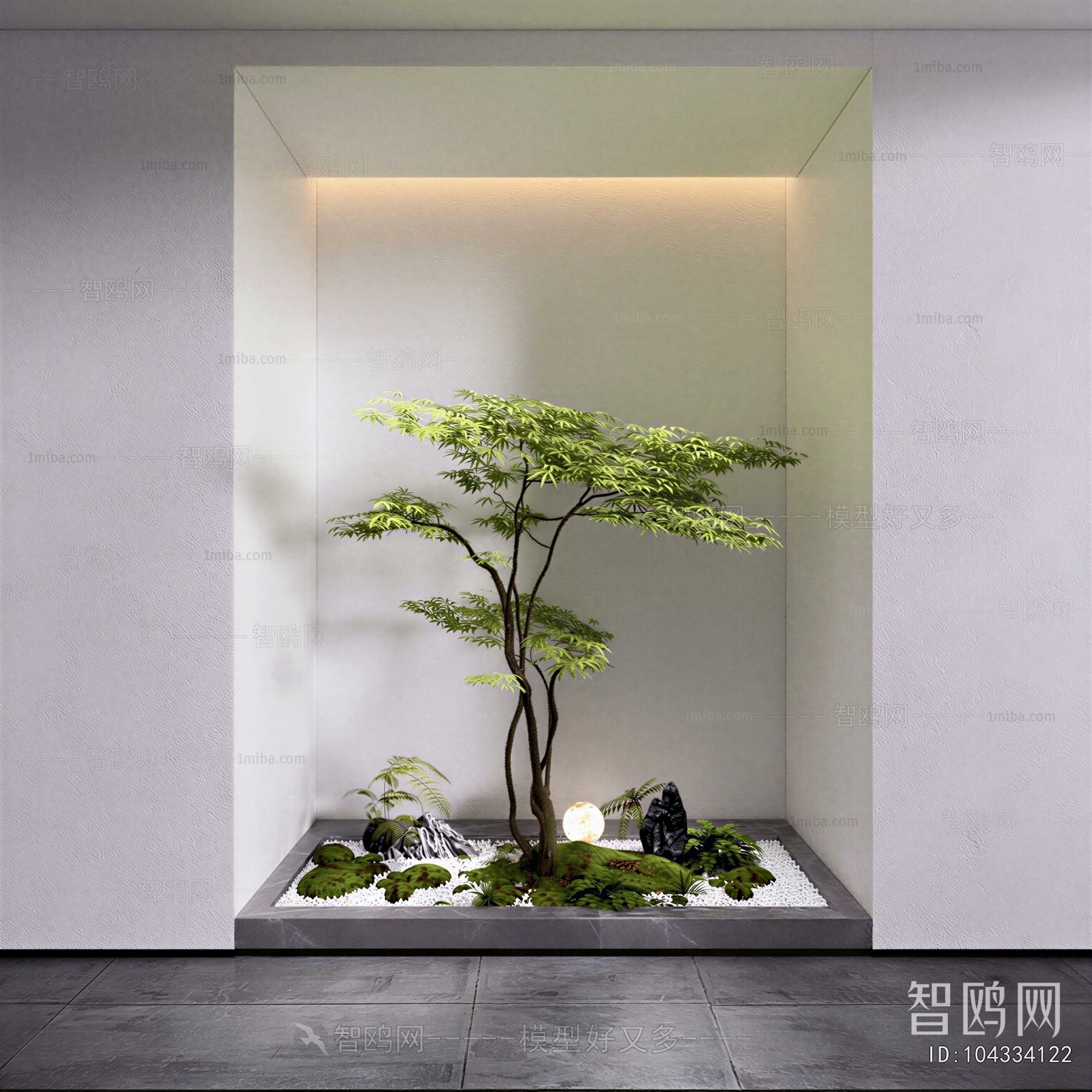 New Chinese Style Plant Landscaping