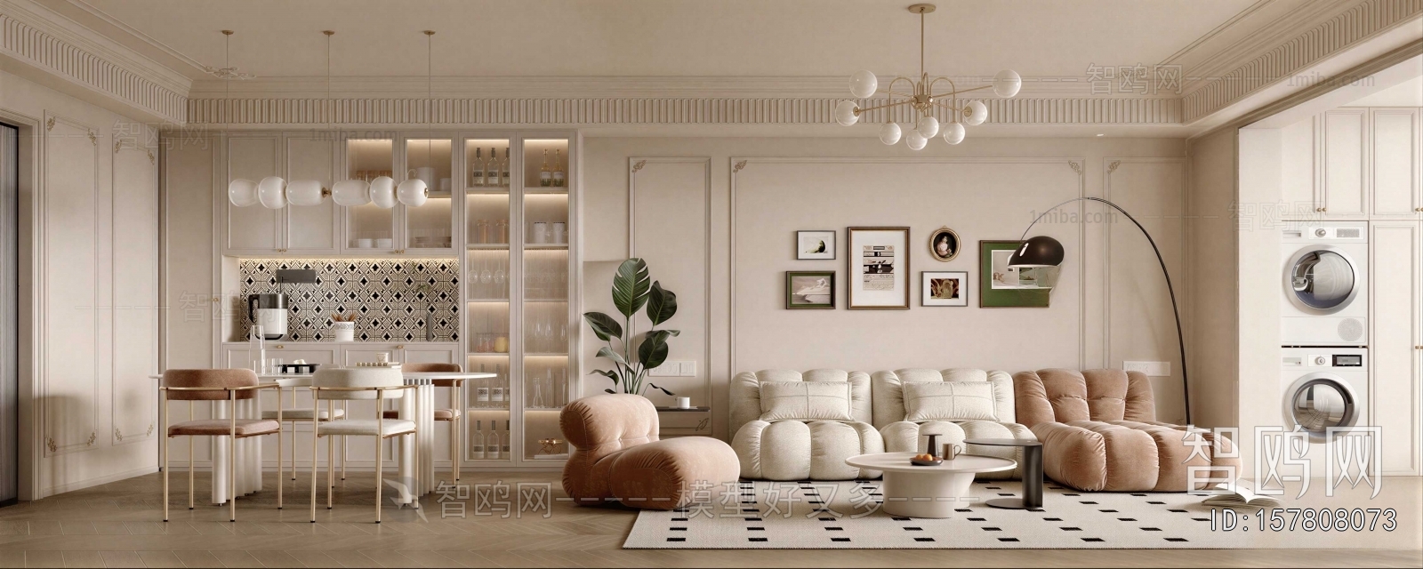 French Style A Living Room