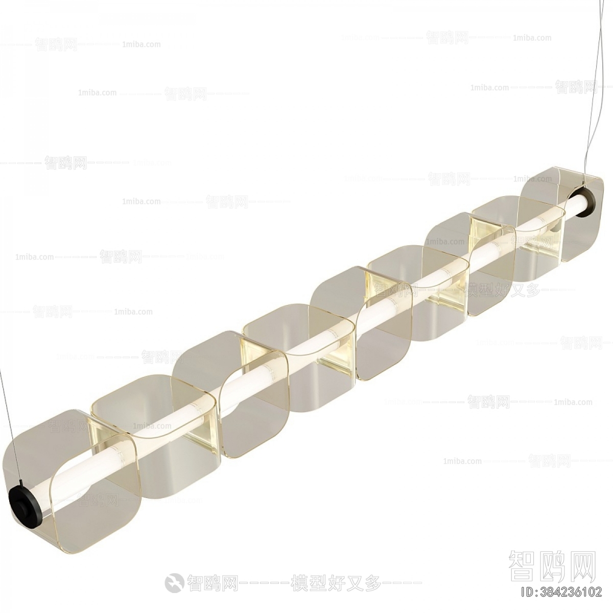 Modern Long Chandelier