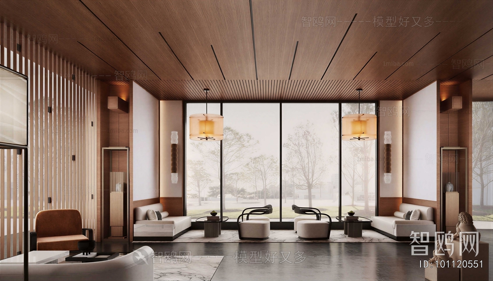 New Chinese Style Rest Area